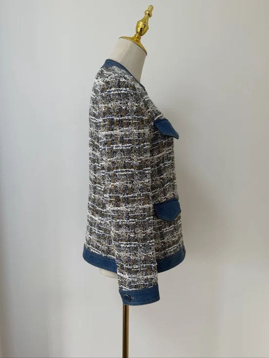 Veronica Beard Ainslie Tailored Tweed Jacket - Picture 8 of 13